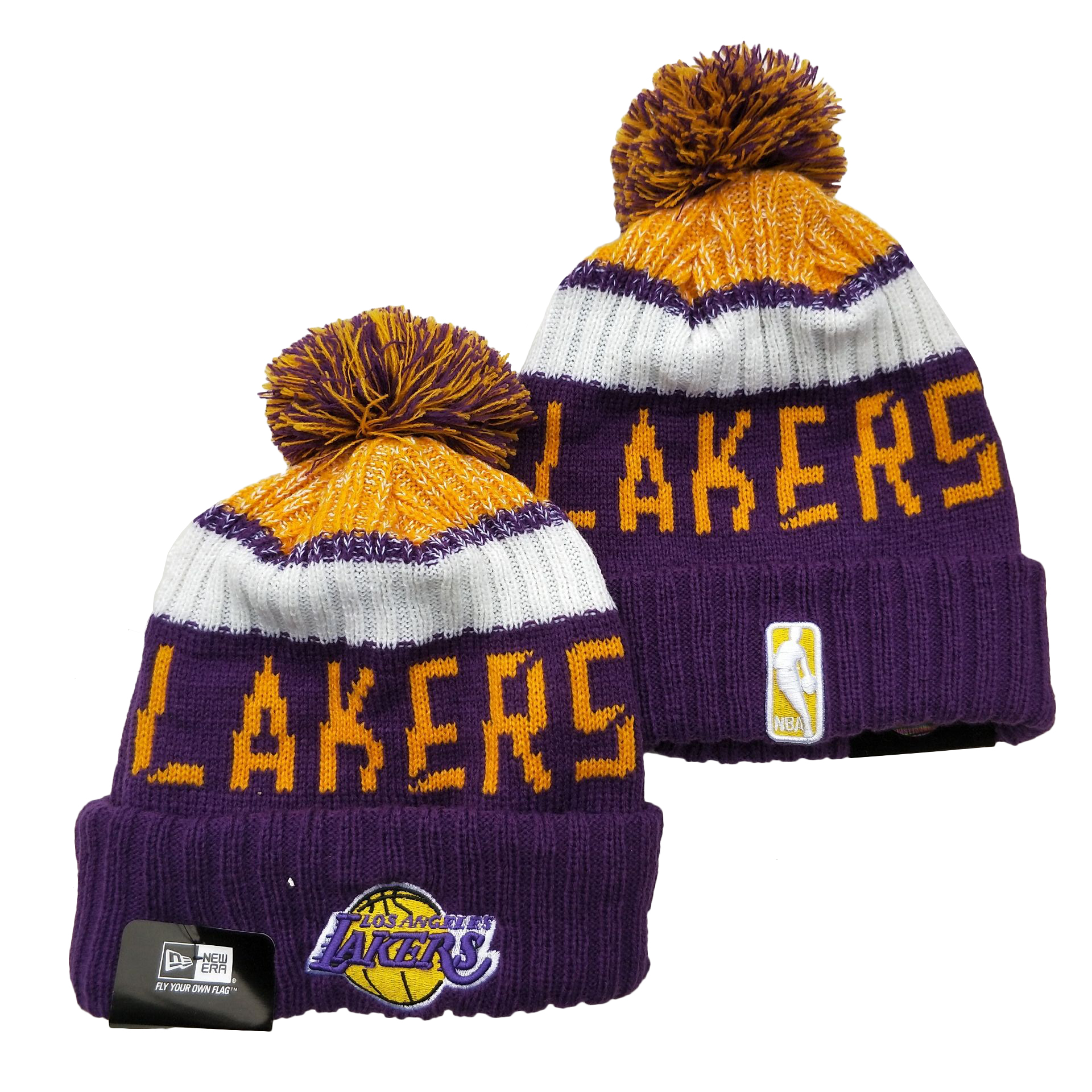 Los Angeles Lakers Kint Hats 002